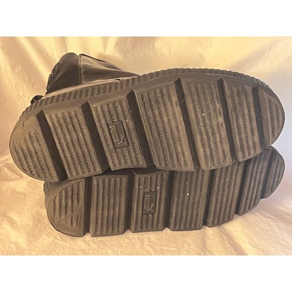 Puma Fenty by Rihanna Chelsea Sneaker Boot BLACK Size: 12 - Picture 6 of 13